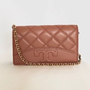 Tory Burch Savannah Flat Wallet Crossbody